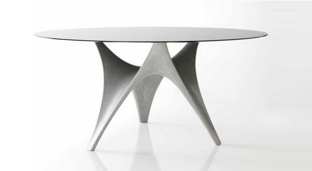 混凝土、混凝土桌子