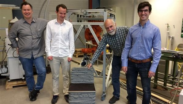 混凝土、混凝土3D打印機(jī) 、可移動混凝土3D打印機(jī) 