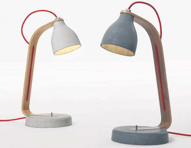 混凝土、Heavy Desk桌燈