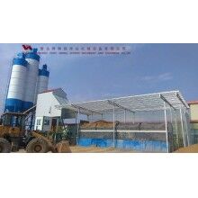 輝特?cái)嚢枵綡ZS75可根據(jù)客戶需要配置粉料倉(cāng)集中除塵系統(tǒng)