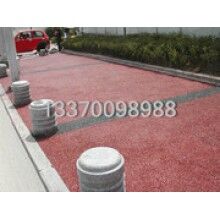 彩色透水路面，拜石滲水