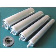 鍍鋅滾筒加工、無(wú)動(dòng)力鍍鋅滾輪加工，定做滾輪